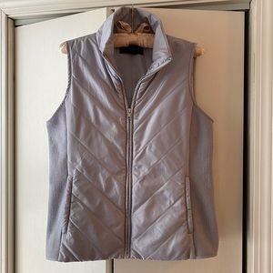 Ann Taylor factory lightweight silver/gray vest